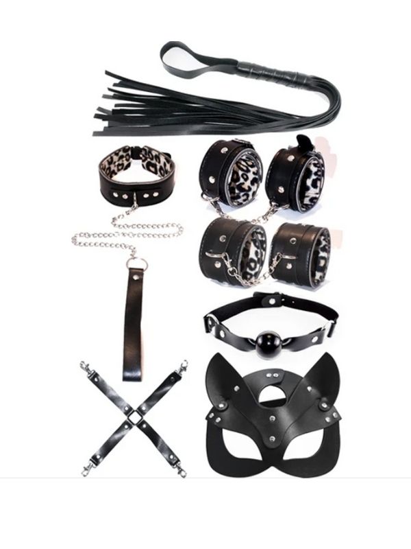 censan-fetis-siyah-leopar-set-7-parca-554649-1-2 Censan Fetiş Siyah Leopar Set 7 Parça - Görsel 1