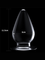 Censan Flawless Clear Anal Plug 4.5 İnç - Görsel 5