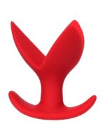 Censan Flower Genişleyen Anal Plug Kırmızı 9 cm - Görsel 2