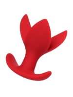 Censan Flower Genişleyen Anal Plug Kırmızı 9 cm - Görsel 3