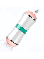 Censan FoxShow Ağız ve Vajina Çift Girişli Mastürbatör - Görsel 3