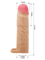 Censan Gerd Gerçek Hissiyatlı Uzatıcı Penis Kılıfı - Görsel 2