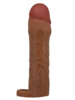 Censan Hani Gerçek Hissiyatlı Uzatıcı Penis Kılıfı Brown - Görsel 2