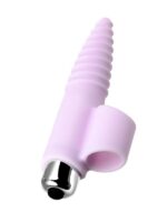 Censan Jos Nova Parmak Ucu Anal Plug pembe 9 cm