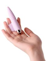 Censan Jos Nova Parmak Ucu Anal Plug pembe 9 cm - Görsel 2