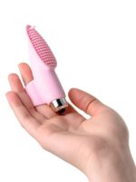 Censan Jos Twity Parmak Vibratör silikon pembe 10,2 cm - Görsel 2