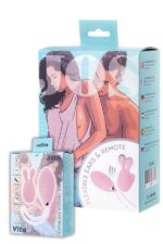 Censan Jos Vita Titreşimli Vajınal Set Pembe 8,5 ve 8 cm Vibratör - Görsel 5