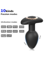 Censan Kablosuz Uzaktan Kumandalı Titreşimli Anal Plug - Görsel 4