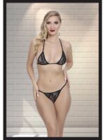 Censan Kadın Dantel Detaylı Fantezi İç Çamaşır Takımı