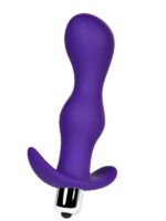 CENSAN Kamet Anal Vibro Plug Beden L  mor 14 cm - Görsel 3