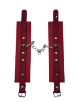 Censan Kırmızı Deri El Kelepçesi - Görsel 4