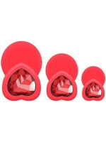 Censan Kırmızı Kalpli Anal Set - Görsel 2