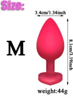 Censan Kırmızı Kalpli Anal Set - Görsel 4