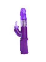 Censan Klitoral Uyarıcı Vibratör TPR Mor 22 cm - Görsel 2