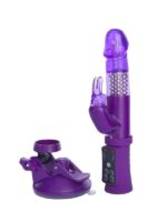 Censan Klitoral Uyarıcı Vibratör TPR Mor 22 cm - Görsel 4