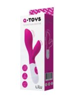 Censan Lilu Klitoral Uyarıcı Vibratör silikon pembe 20 cm - Görsel 3