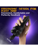 Censan LongZ-Black – Erkekler için 10 Modlu Titreşimli ve 10 Modlu Sıkma Fonksiyonlu Mastürbatör - Görsel 2