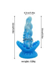 Censan Mavi Canavar Dildo Model 4