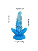 Censan Mavi Canavar Dildo Model 4