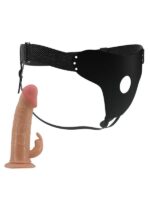 Censan Mavis 5cm Dolgulu Realistik İçi Boş Protez Strapon Belden Bağlamalı - Görsel 5