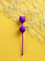 Censan Meeko Vajinal Kegel Egzersiz Topları Mor 16,4 cm - Görsel 4