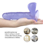 Censan Mor Renk Jel Dildo - Görsel 3