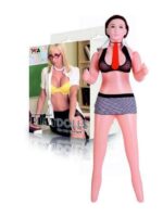 Censan Ms Melanie tarafından şişme bebek, gerçekçi.kafa, kahverengi saçlı, iki delikli - Görsel 3