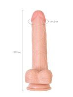 Censan My Babe Kıkırdaklı Deri Katmanlı My Darling 22 cm Dildo - Görsel 4