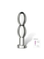 Censan Mystim O(h!)-thello Çelik Anal ve Vajinal Elektirikli Dildo - Görsel 5