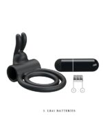 Censan Osmond Titreşimli Silikon Penis Halkası - Görsel 4