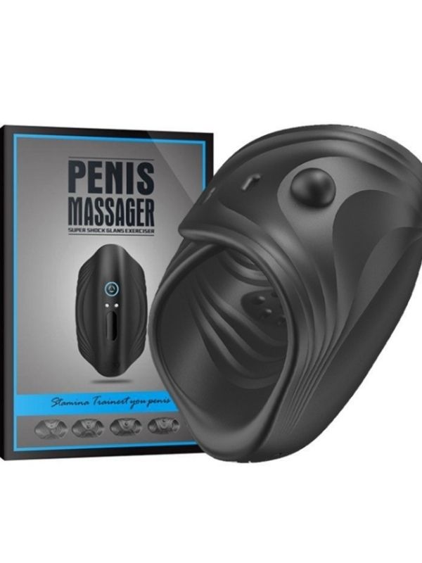 censan-penis-massager-super-shock-glans-exerciser-titresimli-masturbator-1127293-1-2 Censan Penis Massager Super Shock Glans Exerciser Titreşimli Mastürbatör - Görsel 1