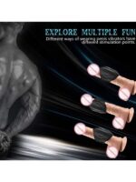 Censan Penis Massager Super Shock Glans Exerciser Titreşimli Mastürbatör - Görsel 4