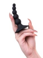 Censan POPO Bootes Anal Plug silikon siyah 10 cm - Görsel 3