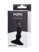 Censan POPO Bootes Anal Plug silikon siyah 10 cm - Görsel 5