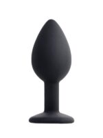 Censan POPO Norma Anal Plug silikon siyah 7,2 cm 25 gr - Görsel 2