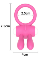 Censan Power Clit Silicone Cockring Penis Halkası - Görsel 5