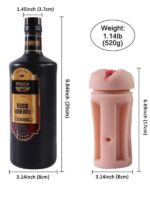 Censan Premium Product Liquor Bottle Likor Şişesi Tasarım Vajina Mastürbatör - Görsel 2