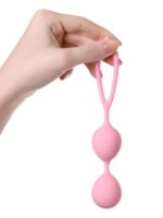 Censan Rai Vajinal Kegel Egzersiz Topları Açık Pembe 17 cm - Görsel 3