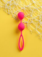 Censan Rai Vajinal Kegel Egzersiz Topları Pembe 17 cm - Görsel 4