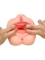 Censan Realistic Pussy Dream Suni Vajina Anal Mastürbatör - Görsel 3