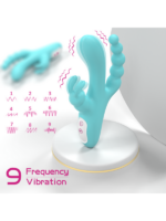 Censan S-Hande 3'ü 1 Arada Tavşan Vibratör – Mavi - Görsel 3