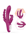 Censan S-Hande 3&apos;ü 1 Arada Tavşan Vibratör – Mor