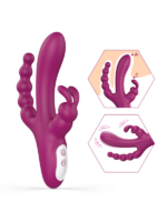 Censan S-Hande 3'ü 1 Arada Tavşan Vibratör – Mor
