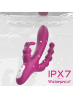 Censan S-Hande 3'ü 1 Arada Tavşan Vibratör – Mor - Görsel 4