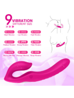 Censan S-Hande Nami 9x9 Modlu Titreşim ve Kablosuz Uzaktan Kumandalı Silikon Vibratör - Görsel 4