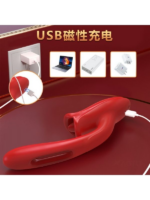 Censan Şarjlı 2 in 1 Klitoris ve G Noktası Vibratörü – Dil ve Dudak Hareketli, Güçlü Titreşimli - Görsel 3