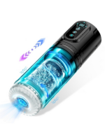 Censan Şarjlı İleri Geri ve Dönmeli 15 Modlu Titreşimli Emişli Otomatik Vajina