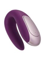 Censan Satisfyer Double Fun Telefon Kontrollü ve Uzaktan Kumandalı Violet Vibratör - Görsel 2