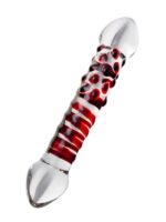 Censan Sexus Çift Taraflı Cam Dildo 21 cm - Görsel 2