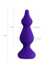 Censan  Sholt Anal Plug mor 10 cm - Görsel 5